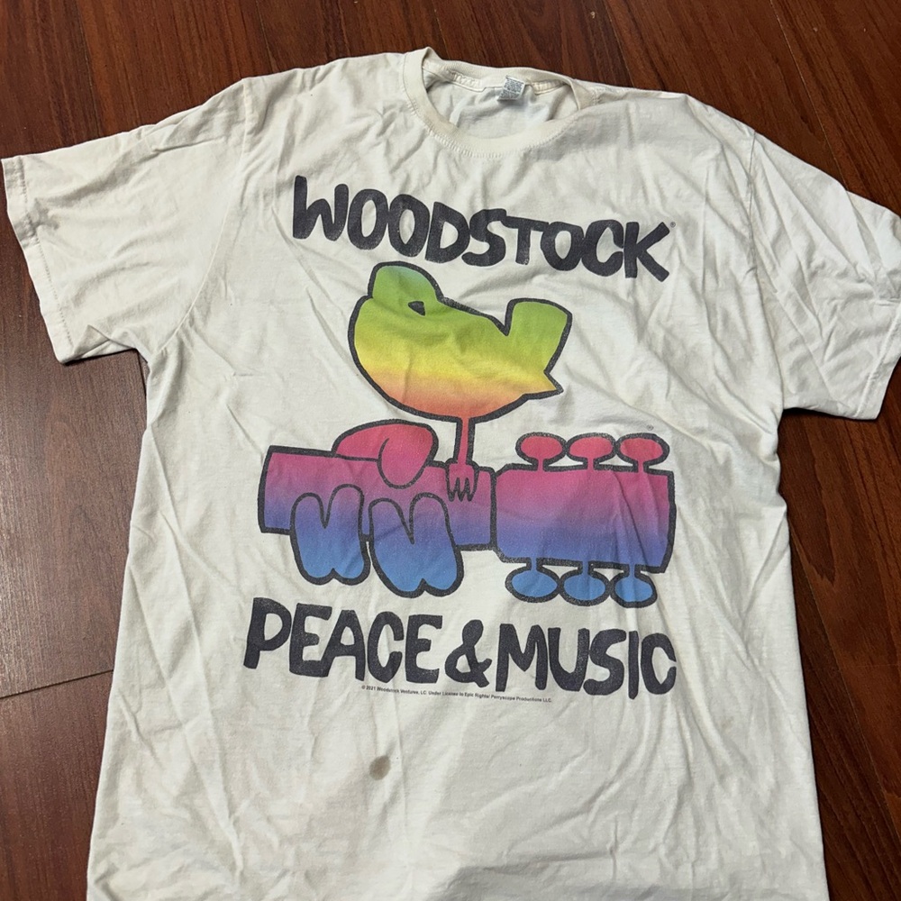 Woodstock Peace & Music Graphic Tee